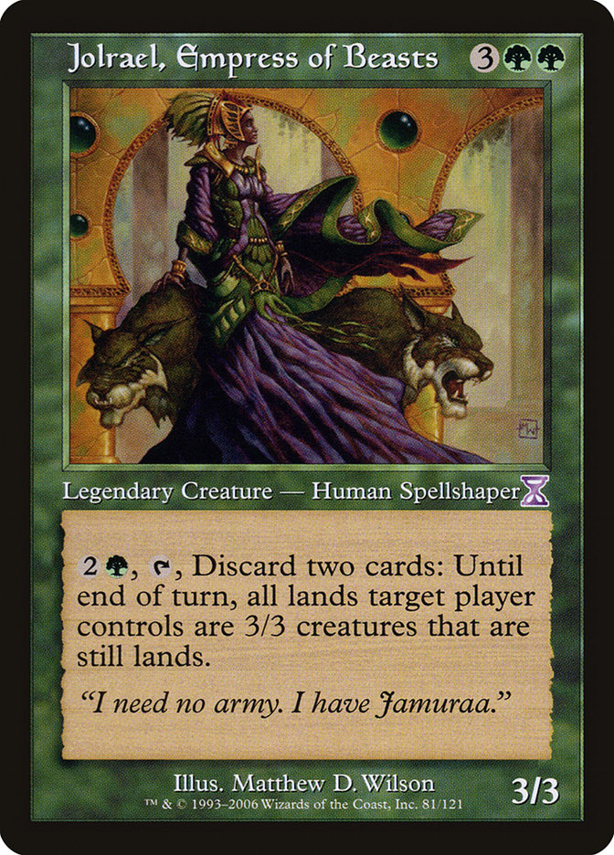 Jolrael, Empress of Beasts [Time Spiral Timeshifted] | Mega City Incorporated