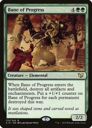 Bane of Progress [Commander 2015] | Mega City Incorporated