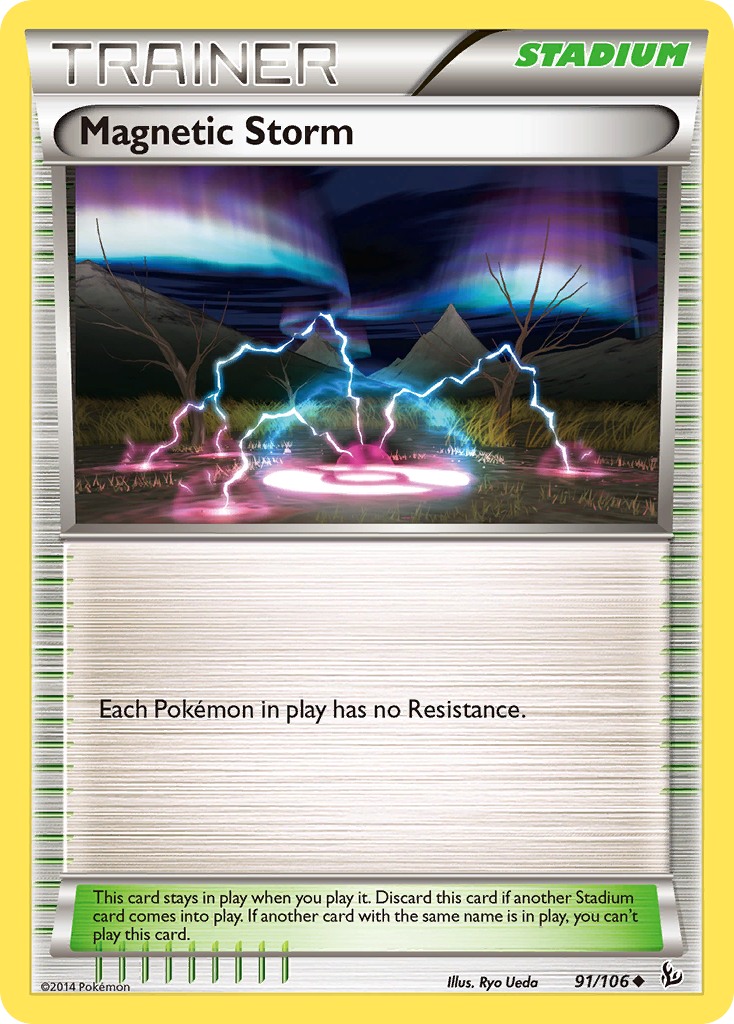 Magnetic Storm (91/106) [XY: Flashfire] | Mega City Incorporated