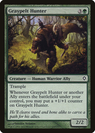Graypelt Hunter [Worldwake] | Mega City Incorporated