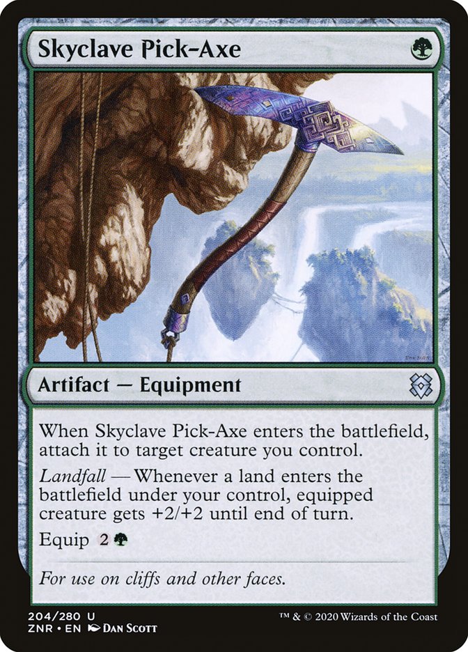 Skyclave Pick-Axe [Zendikar Rising] | Mega City Incorporated