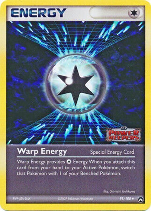 Warp Energy (91/108) (Stamped) [EX: Power Keepers] | Mega City Incorporated