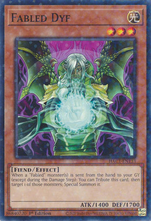 Fabled Dyf (Duel Terminal) [HAC1-EN133] Parallel Rare | Mega City Incorporated