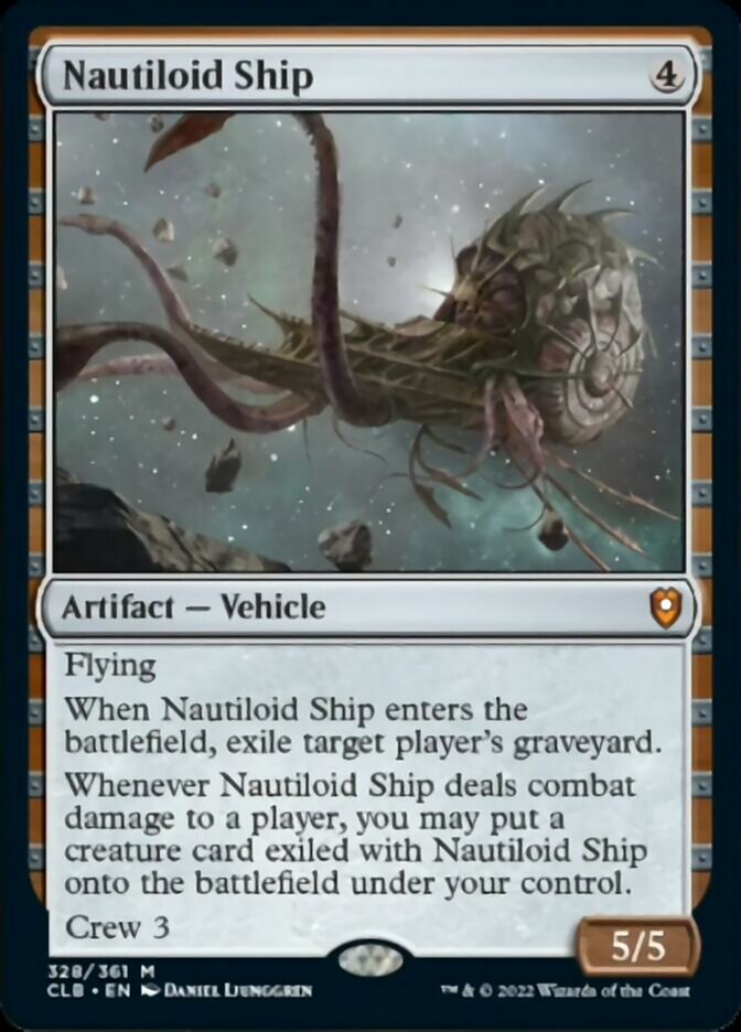 Nautiloid Ship [Commander Legends: Battle for Baldur's Gate] | Mega City Incorporated