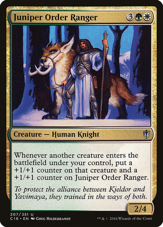 Juniper Order Ranger [Commander 2016] | Mega City Incorporated