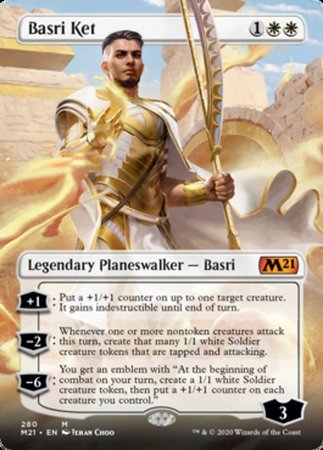 Basri Ket (Borderless) [Core Set 2021] | Mega City Incorporated