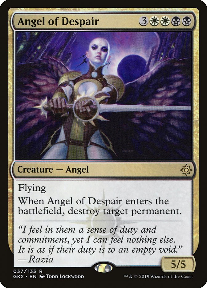 Angel of Despair [Ravnica Allegiance Guild Kit] | Mega City Incorporated