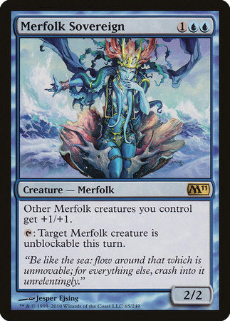 Merfolk Sovereign [Magic 2011] | Mega City Incorporated