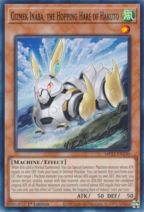 Gizmek Inaba, the Hopping Hare of Hakuto [MP22-EN130] Common | Mega City Incorporated