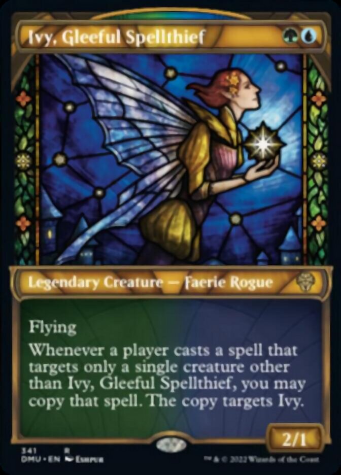 Ivy, Gleeful Spellthief (Showcase Textured) [Dominaria United] | Mega City Incorporated