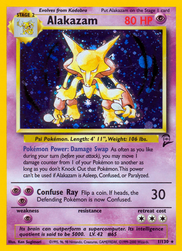 Alakazam (1/130) [Base Set 2] | Mega City Incorporated