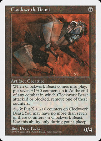 Clockwork Beast [Fifth Edition] | Mega City Incorporated