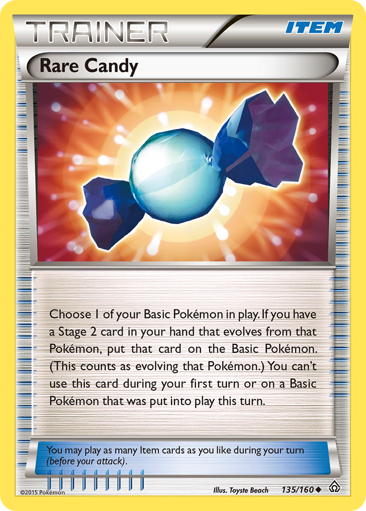 Rare Candy (135/160) [XY: Primal Clash] | Mega City Incorporated