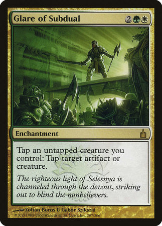 Glare of Subdual [Ravnica: City of Guilds] | Mega City Incorporated