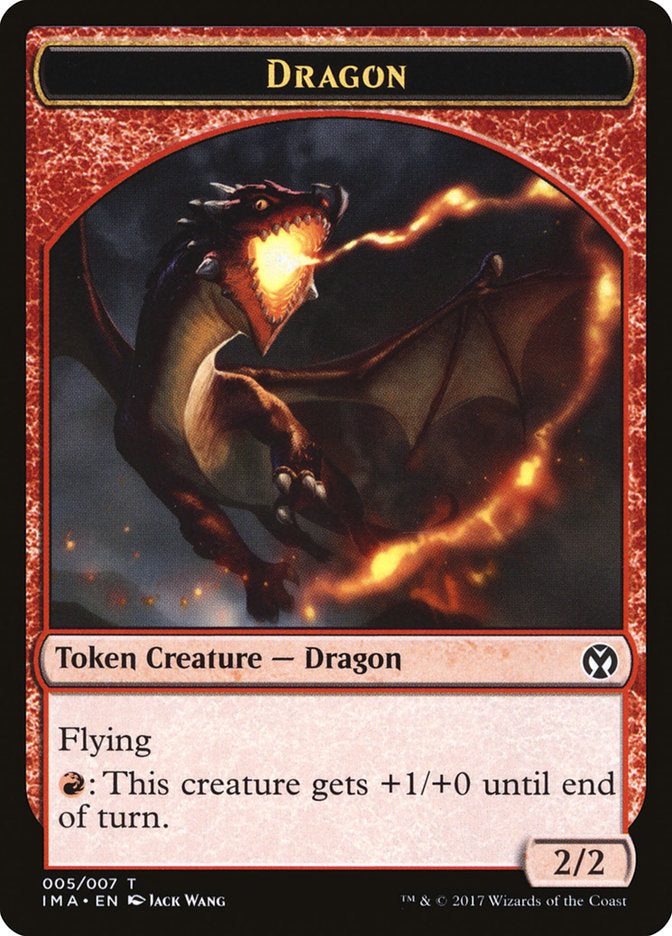 Dragon (005/007) [Iconic Masters Tokens] | Mega City Incorporated