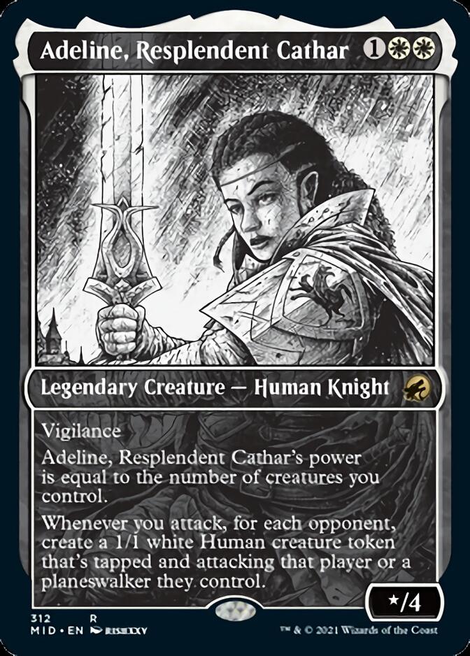 Adeline, Resplendent Cathar (Showcase Eternal Night) [Innistrad: Midnight Hunt] | Mega City Incorporated