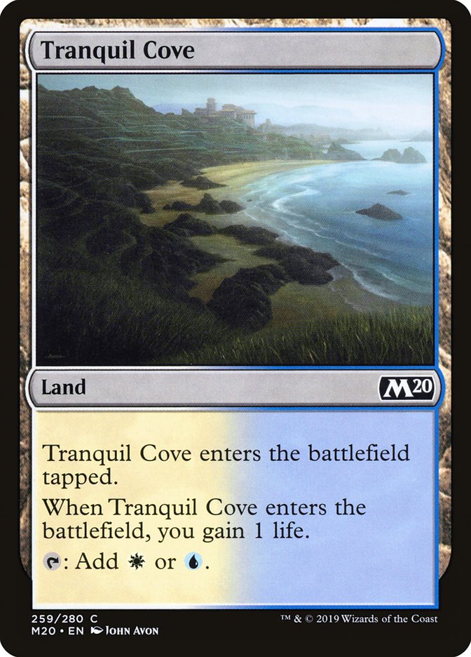 Tranquil Cove [Core Set 2020] | Mega City Incorporated