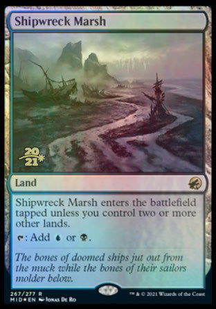 Shipwreck Marsh [Innistrad: Midnight Hunt Prerelease Promos] | Mega City Incorporated