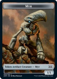 Myr (024) // Treasure Double-sided Token [Double Masters Tokens] | Mega City Incorporated