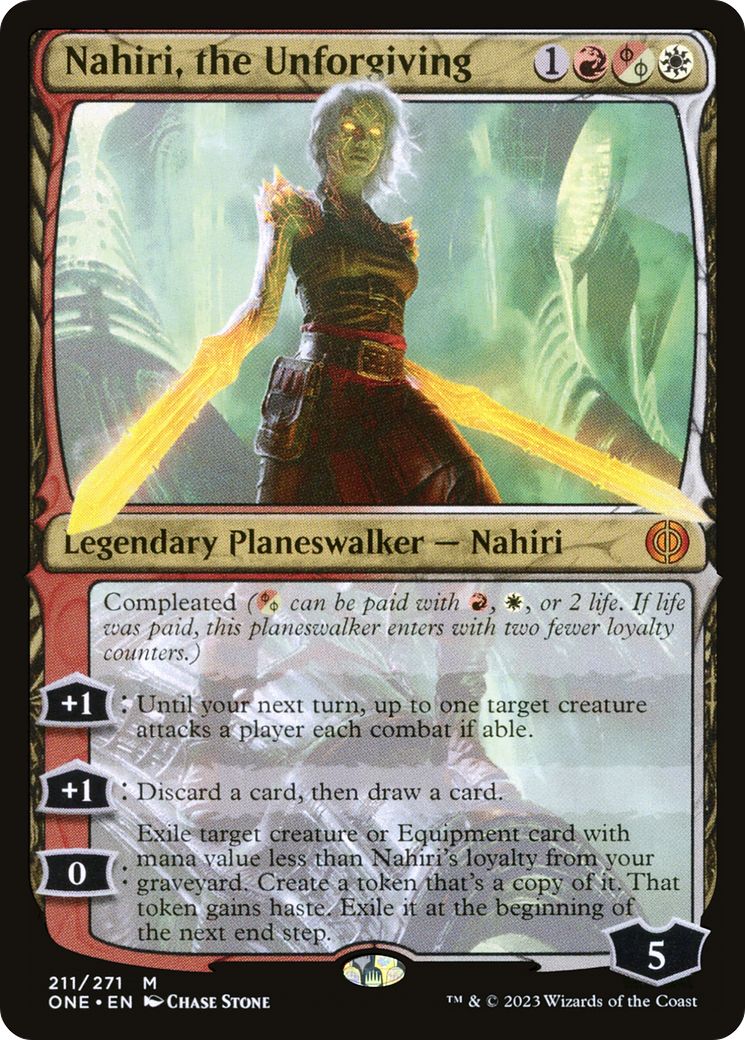 Nahiri, the Unforgiving [Phyrexia: All Will Be One] | Mega City Incorporated