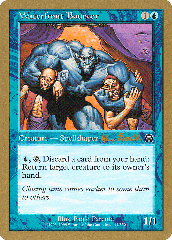 Waterfront Bouncer (Alex Borteh) [World Championship Decks 2001] | Mega City Incorporated