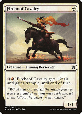 Firehoof Cavalry [Khans of Tarkir] | Mega City Incorporated