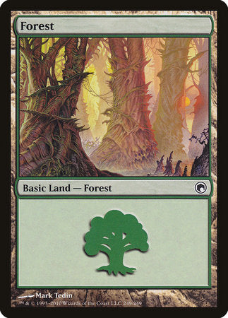 Forest (249) [Scars of Mirrodin] | Mega City Incorporated