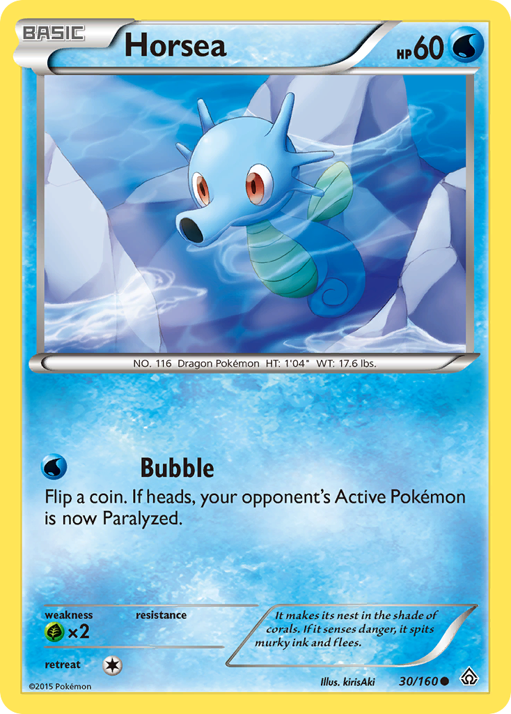 Horsea (30/160) [XY: Primal Clash] | Mega City Incorporated