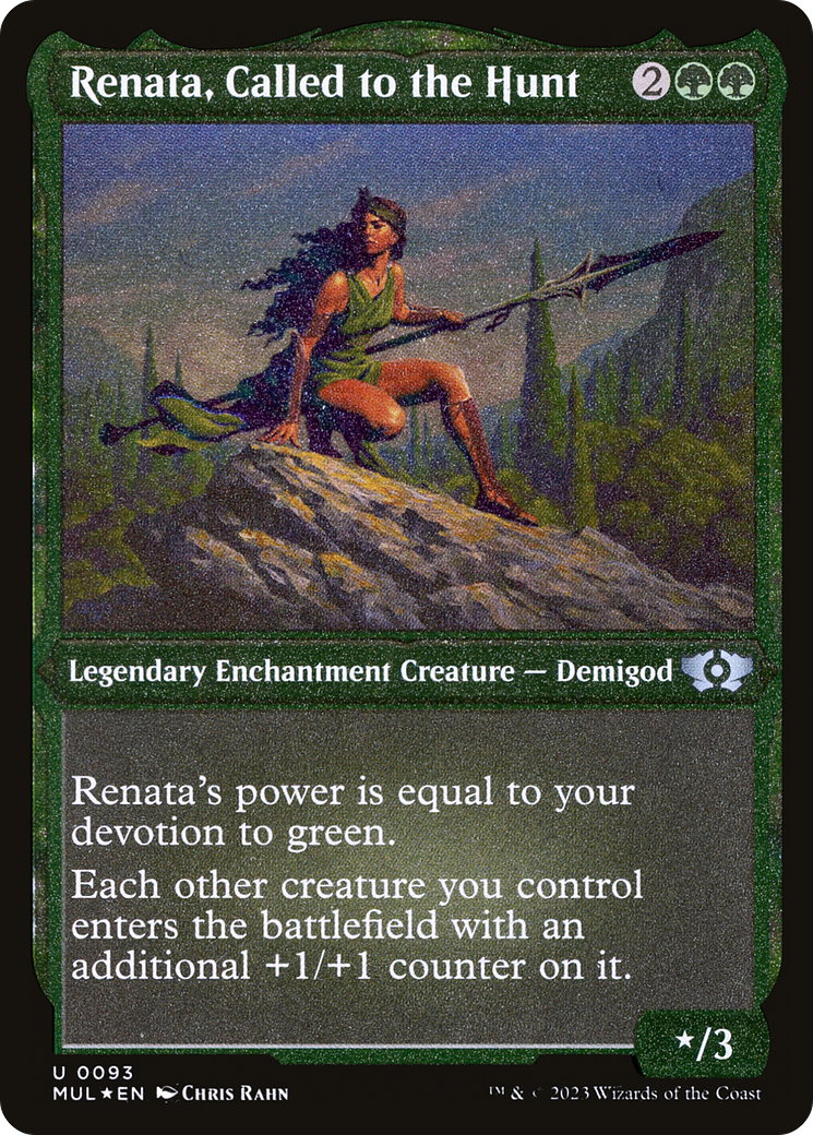 Renata, Called to the Hunt (Foil Etched) [Multiverse Legends] | Mega City Incorporated