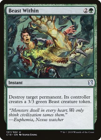 Beast Within [Commander 2019] | Mega City Incorporated