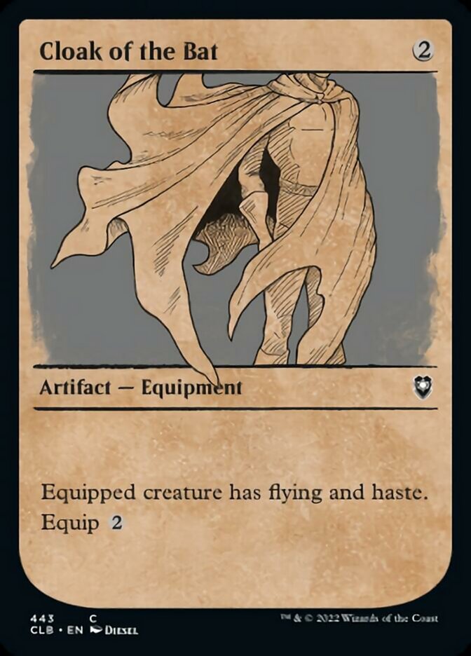 Cloak of the Bat (Showcase) [Commander Legends: Battle for Baldur's Gate] | Mega City Incorporated