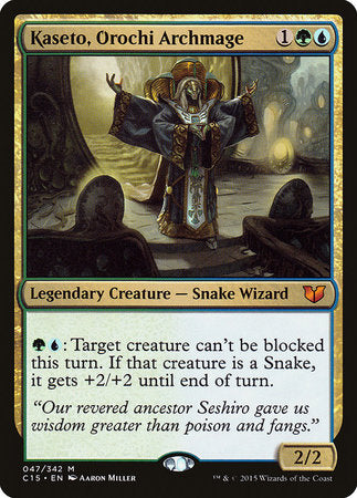 Kaseto, Orochi Archmage [Commander 2015] | Mega City Incorporated