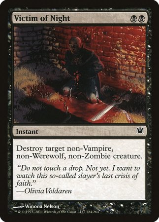 Victim of Night [Innistrad] | Mega City Incorporated