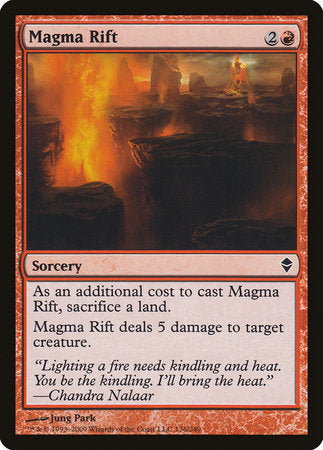 Magma Rift [Zendikar] | Mega City Incorporated