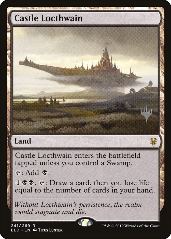 Castle Locthwain (Promo Pack) [Throne of Eldraine Promos] | Mega City Incorporated