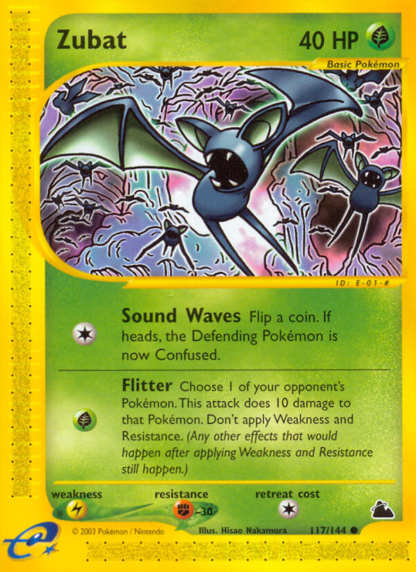 Zubat (117/144) [Skyridge] | Mega City Incorporated