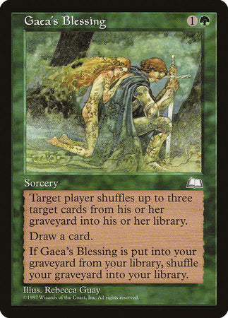 Gaea's Blessing [Weatherlight] | Mega City Incorporated