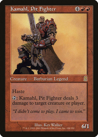 Kamahl, Pit Fighter [Odyssey] | Mega City Incorporated