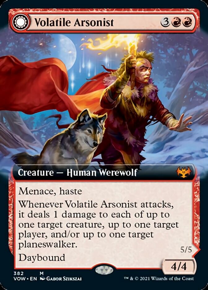 Volatile Arsonist // Dire-Strain Anarchist (Extended) [Innistrad: Crimson Vow] | Mega City Incorporated