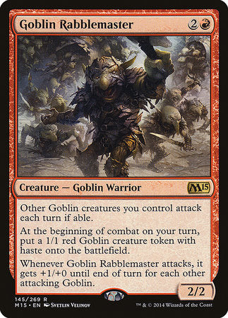 Goblin Rabblemaster [Magic 2015] | Mega City Incorporated