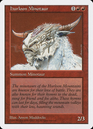 Hurloon Minotaur [Fifth Edition] | Mega City Incorporated