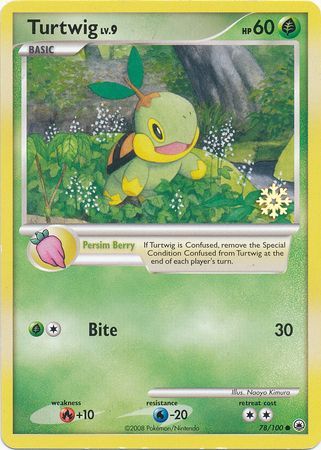 Turtwig (78/100) [Countdown Calendar Promos] | Mega City Incorporated