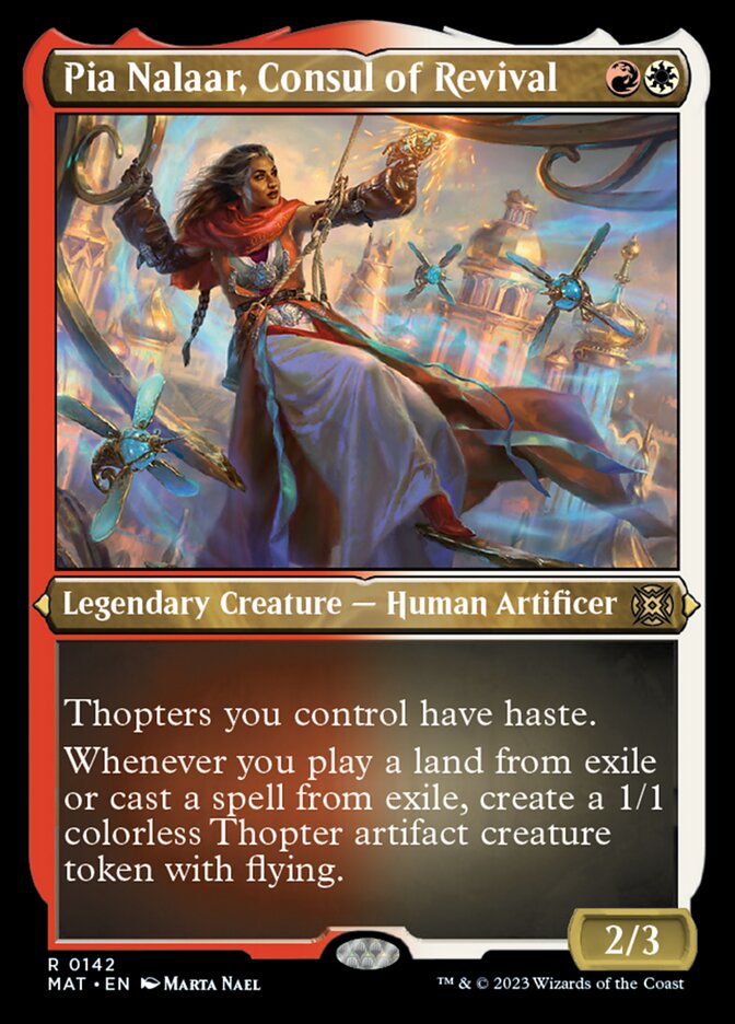 Pia Nalaar, Consul of Revival (Foil Etched) [March of the Machine: The Aftermath] | Mega City Incorporated