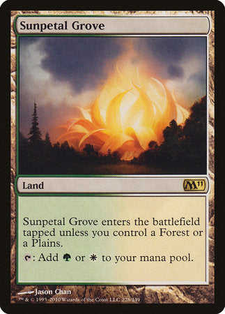 Sunpetal Grove [Magic 2011] | Mega City Incorporated