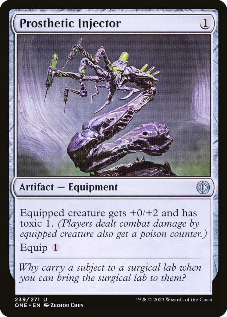 Prosthetic Injector [Phyrexia: All Will Be One] | Mega City Incorporated