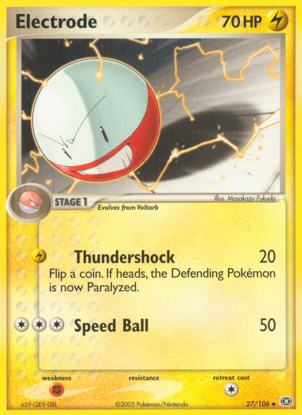 Electrode (27/106) [EX: Emerald] | Mega City Incorporated