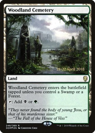 Woodland Cemetery [Dominaria Promos] | Mega City Incorporated