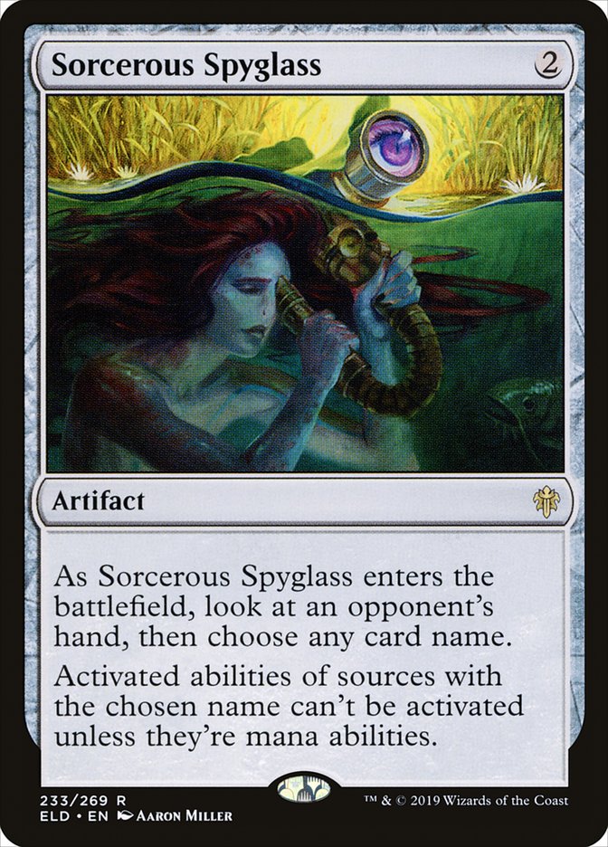 Sorcerous Spyglass [Throne of Eldraine] | Mega City Incorporated