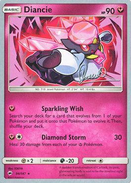 Diancie (94/147) (Infinite Force - Diego Cassiraga) [World Championships 2017] | Mega City Incorporated