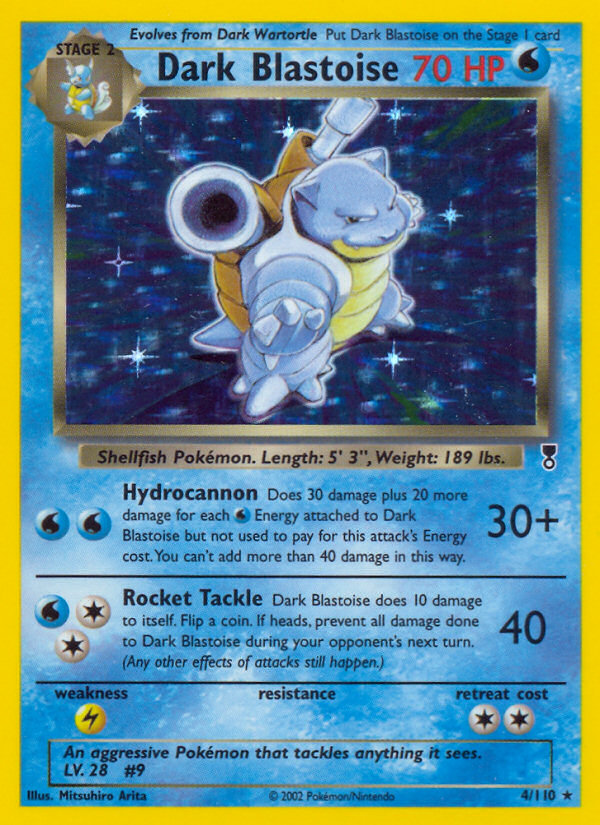 Dark Blastoise (4/110) [Legendary Collection] | Mega City Incorporated